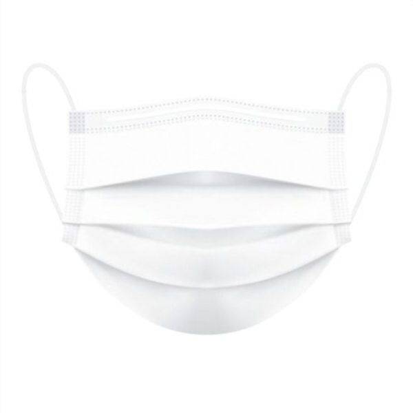 ماسک تنفسی مدل سه لایه کد pmp113 بسته 50 عددی